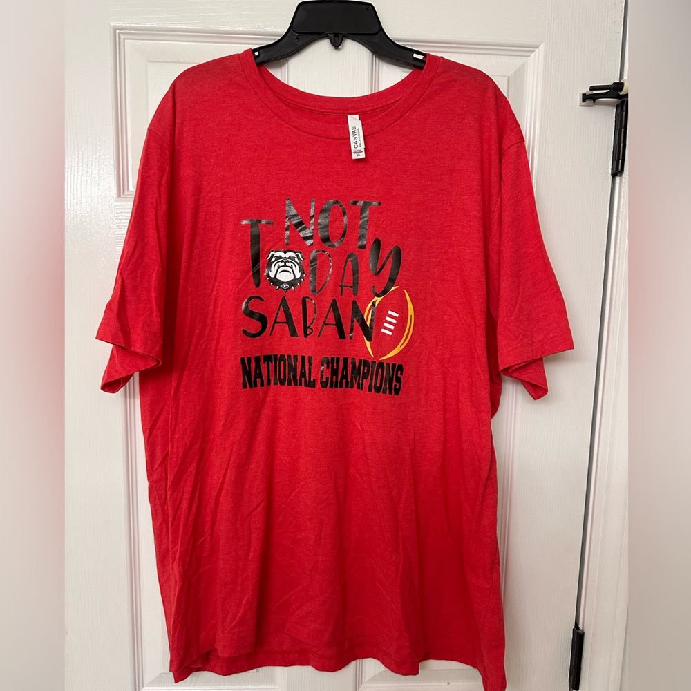 Unisex Georgia Bulldogs National Championship Tshirt